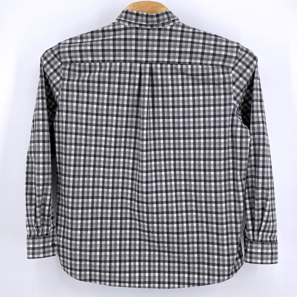 Johnnie-O Hangin Out Coen Gingham Button Down Shirt Mens XL Gray JMWL 6870 - Picture 3 of 8